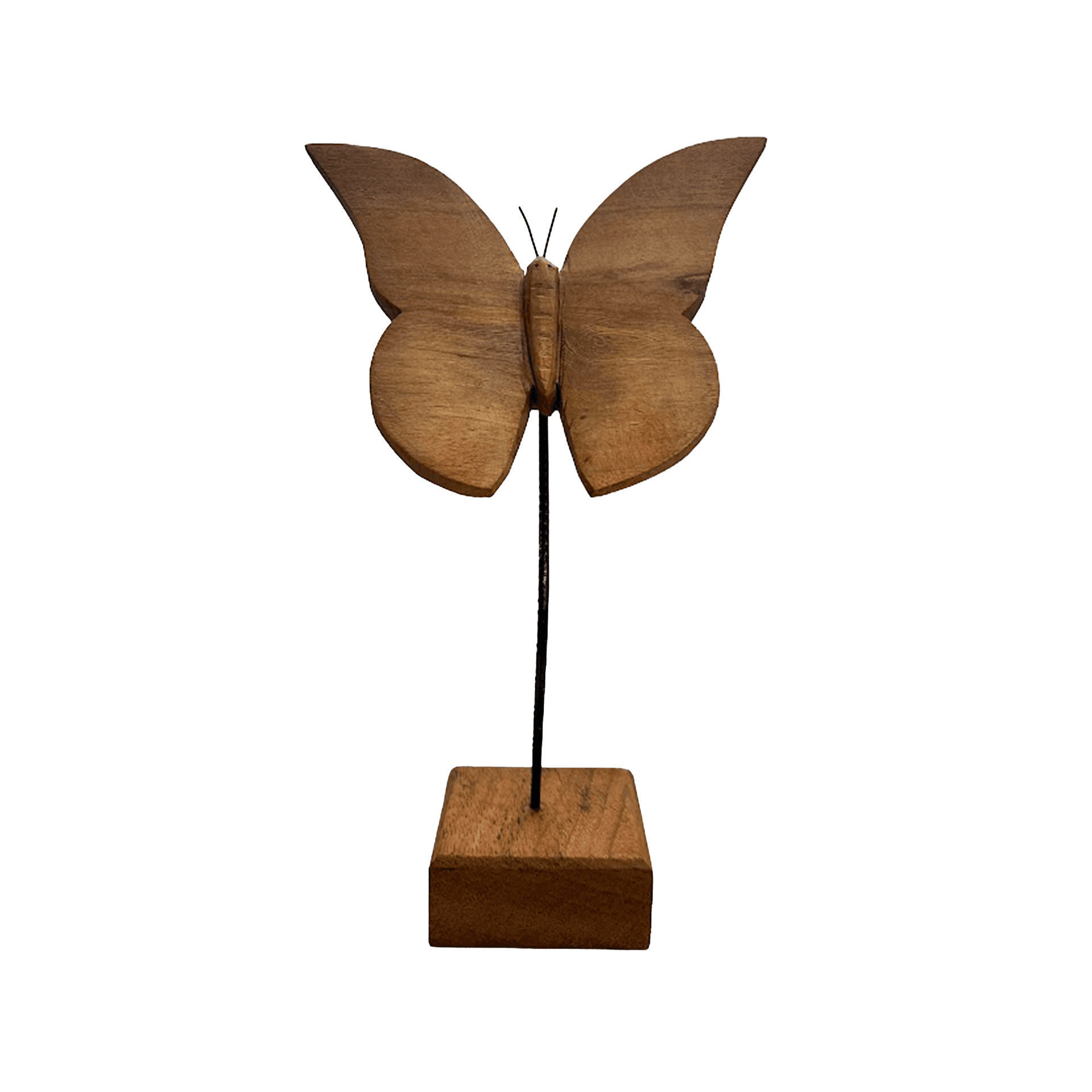 Borboleta de Madeira com Base - galeria